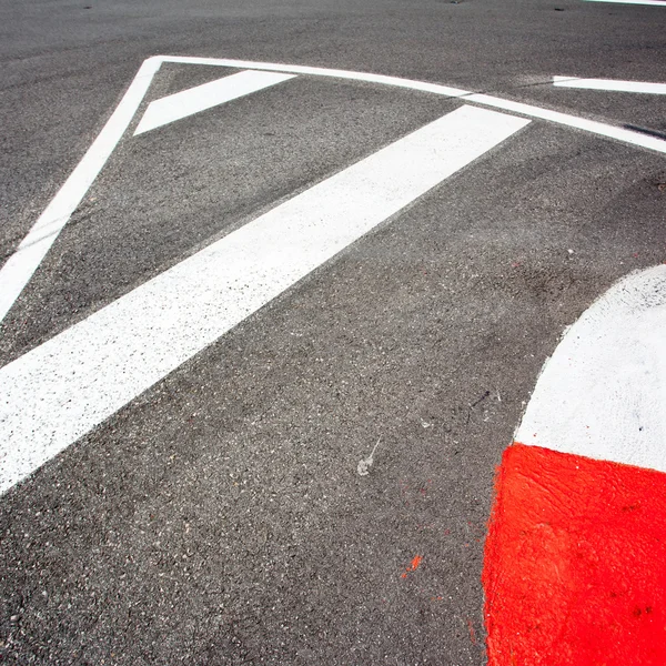 Car race asphalt — Stock Photo, Image
