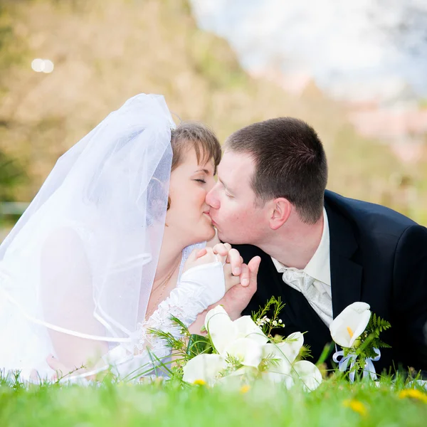 Casamento casal — Fotografia de Stock