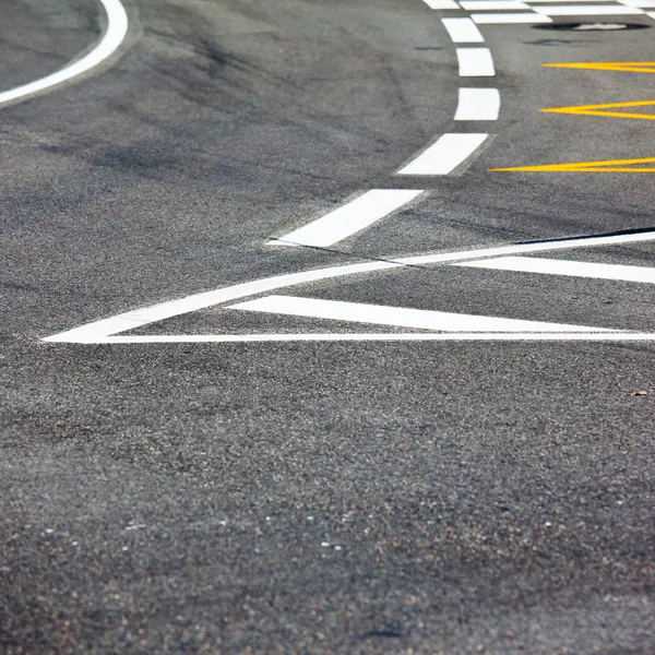 Car race asphalt — Stock Photo, Image