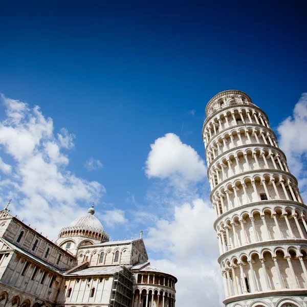 Eğik Kule, Pisa, İtalya — Stok fotoğraf