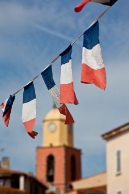 Fransız saint tropez Bayraklarda