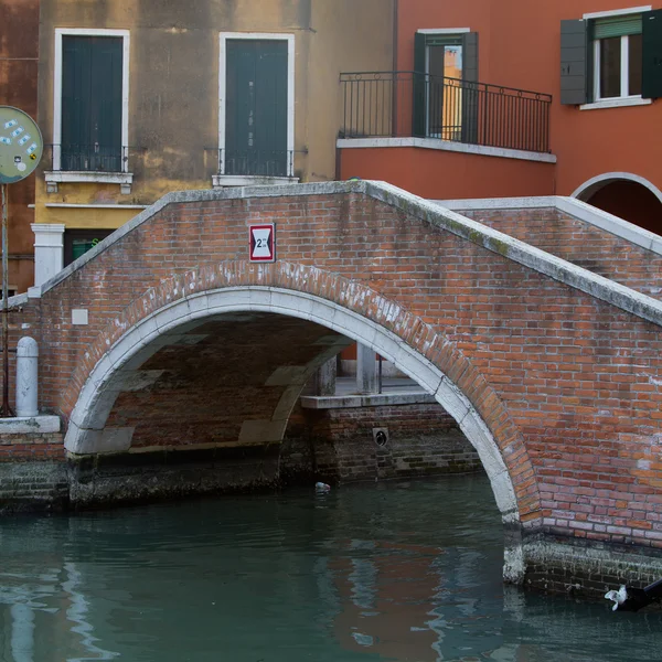 Vecchia casa in venice, italia — Foto Stock