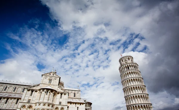 Eğik Kule, Pisa, İtalya — Stok fotoğraf