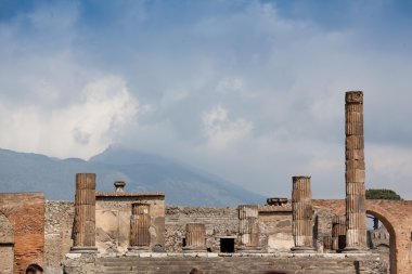Antik şehir Pompei İtalya