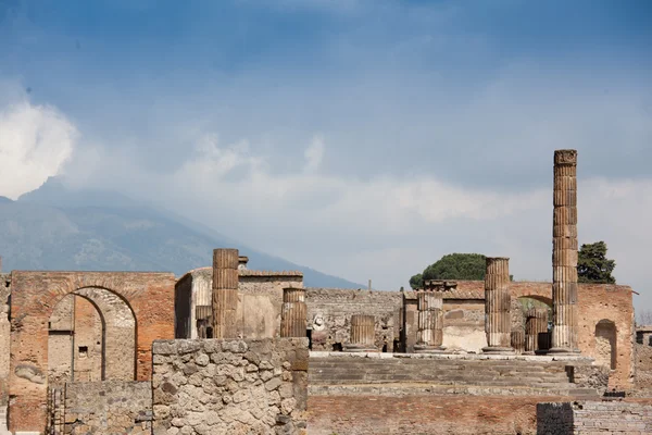 Antike stadt pompeji in italien — Stockfoto