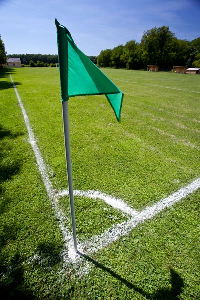 サッカー フィールドの草 — ストック写真