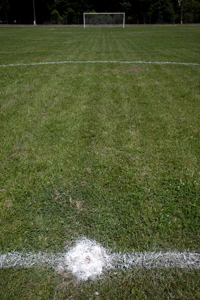 Campo di calcio erba — Foto Stock