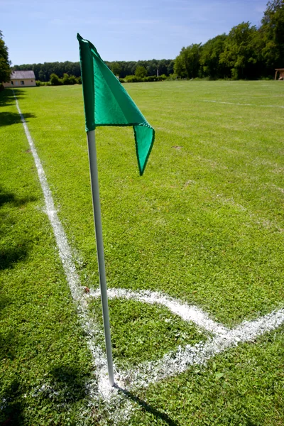 Campo di calcio erba — Foto Stock