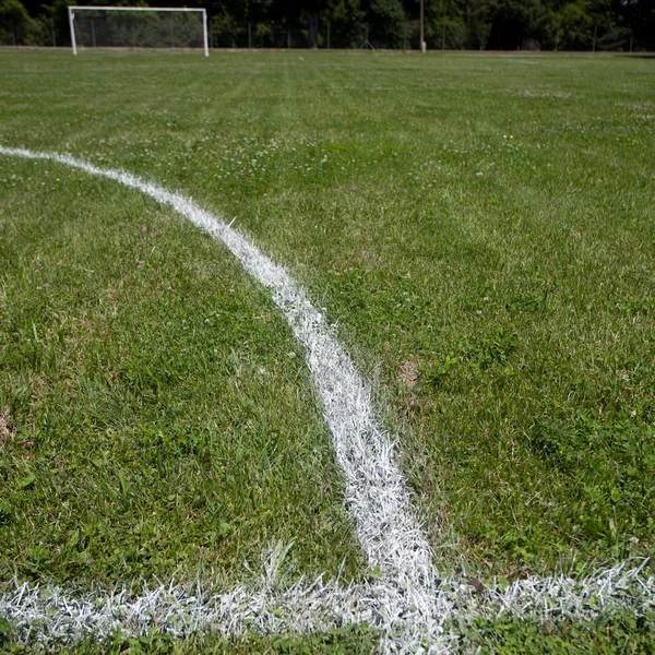 Campo de fútbol hierba —  Fotos de Stock