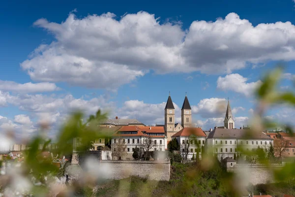 Gyönyörű Kastély Veszprémben Magyarország — Stock Fotó