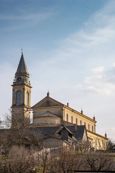 Macaristan Dobrogkoz Kentindeki Kilise Szent Imre Herceg Templom — Stok fotoğraf