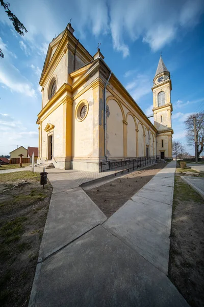 Iglesia Dobrogkoz Hungría Llamada Szent Imre Herceg Templom —  Fotos de Stock