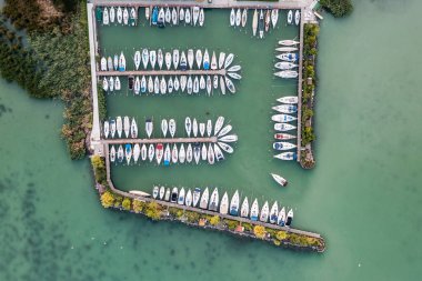 yacht harbour in Balatonalmadi, Lake Balaton