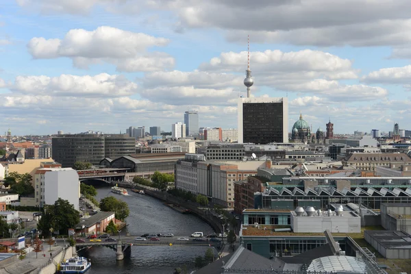 Berlin vista aérea — Fotografia de Stock