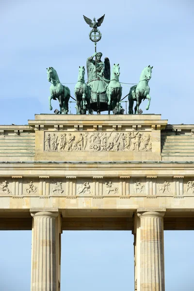 Πύλη Βρανδεμβούργου στο Βερολίνο — Φωτογραφία Αρχείου