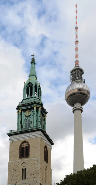 Berlin - meet the old and new — Stock Photo, Image
