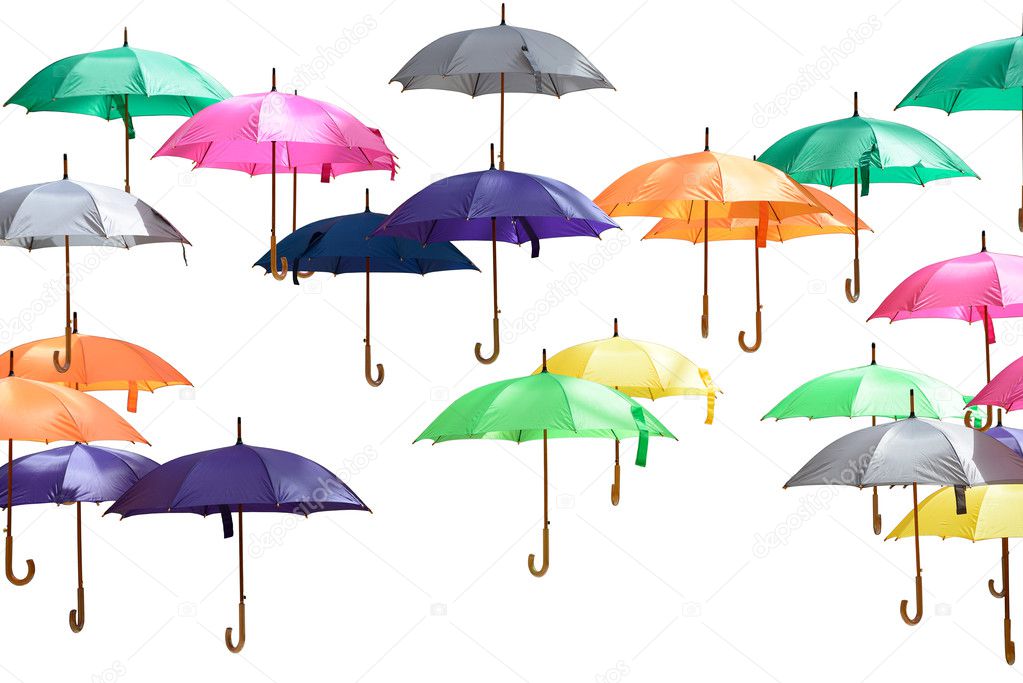 Lot of umbrella