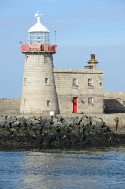 Lighthouse at Howth clipart