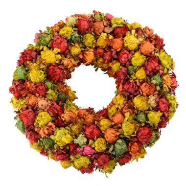 kurutulmuş safran çelenk