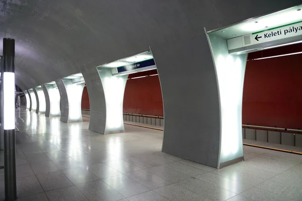 Metrostation Budapest — Stockfoto