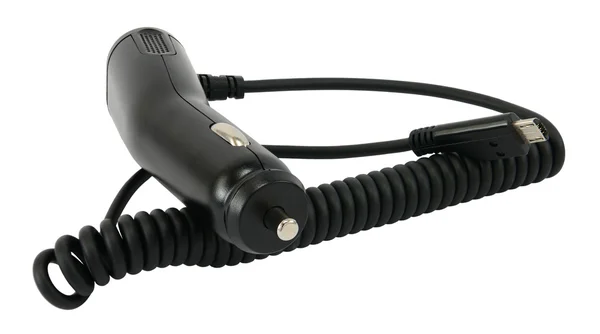Mobile phone car charger — Stock Photo, Image