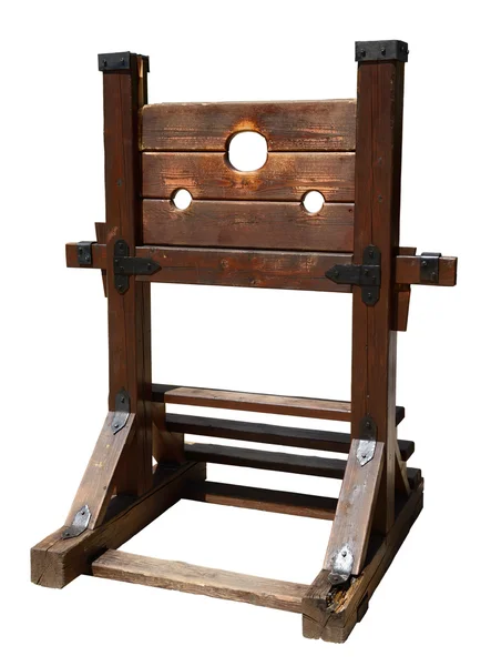 Medieval stocks — Stock Photo, Image