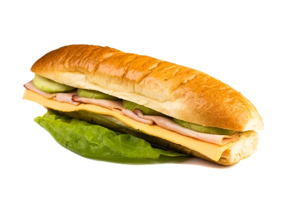 Close-up van sandwich — Stockfoto