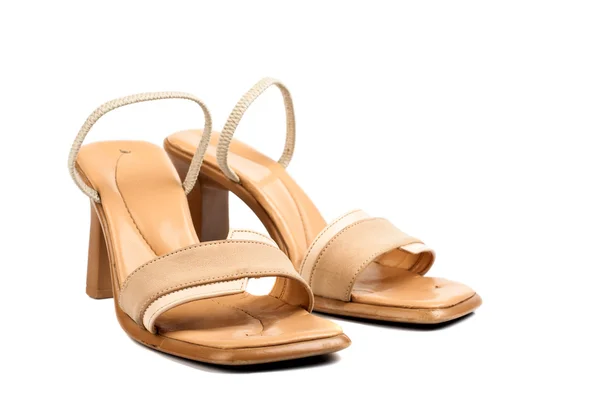 Brown mulheres sapato — Fotografia de Stock
