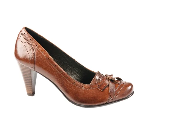 Brown women shoe — Stock Photo, Image