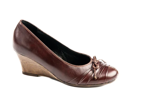 Brown women shoe — Stock Photo, Image