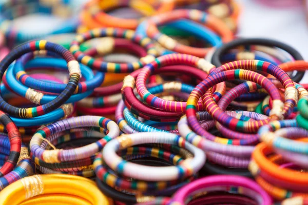 Bracciali tradizionali indiani — Foto Stock