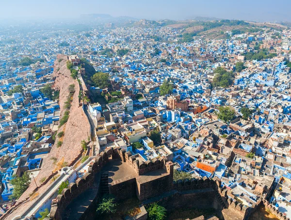 Jodhpur - città blu. ajasthan, india, — Foto Stock