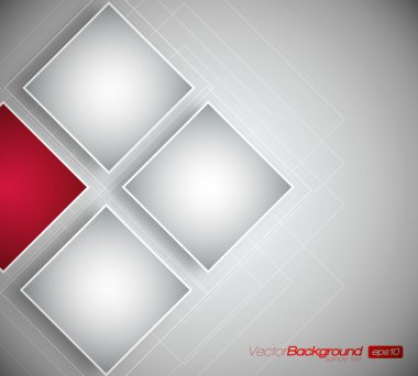 iş kareler arka plan - vektör tasarım konsepti