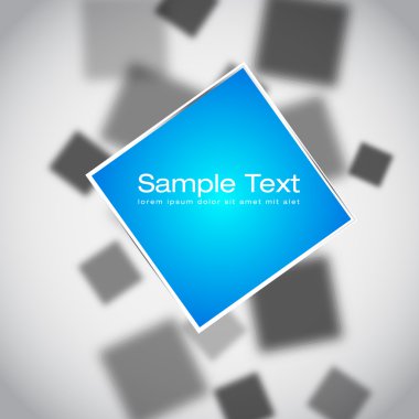 Soyut kareler arka plan | Eps10 vektör tasarımı