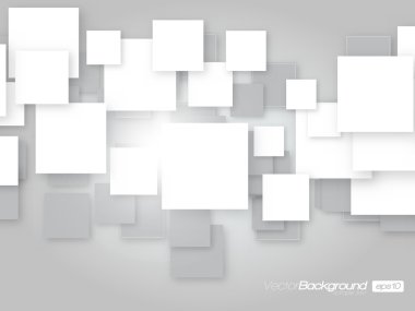 Kare boş arkaplan - Vektör Tasarımı Kavramı