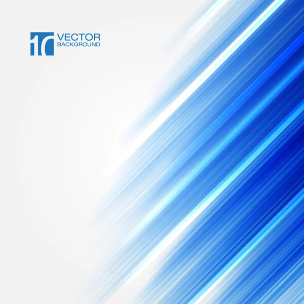 Blue Linee rette astratte sfondo vettoriale EPS10 Design — Vettoriale Stock