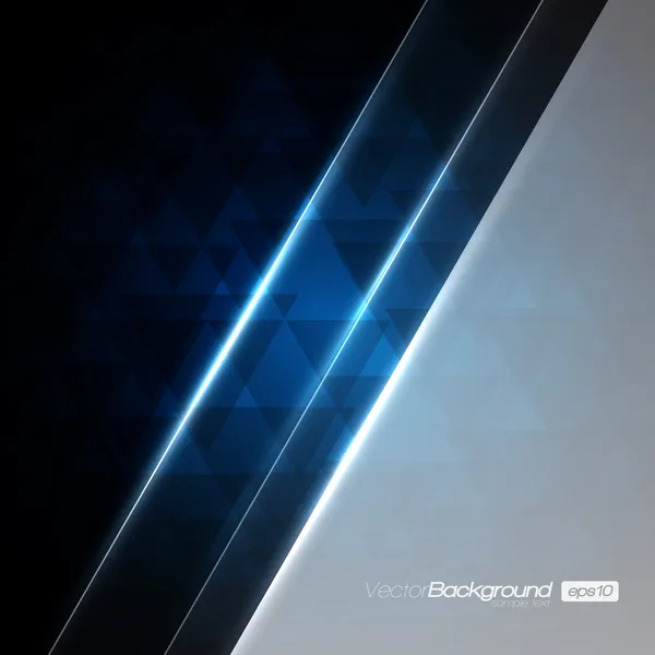 Blauwe Abstract Vector achtergrond | Eps10 Design — Stockvector