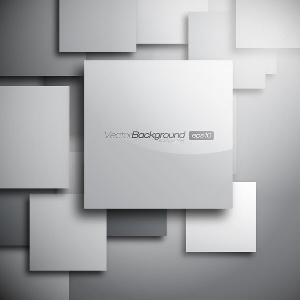 Square blank background - Vector Design Concept