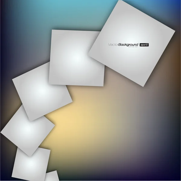 空白の正方形の背景 — ストックベクタ