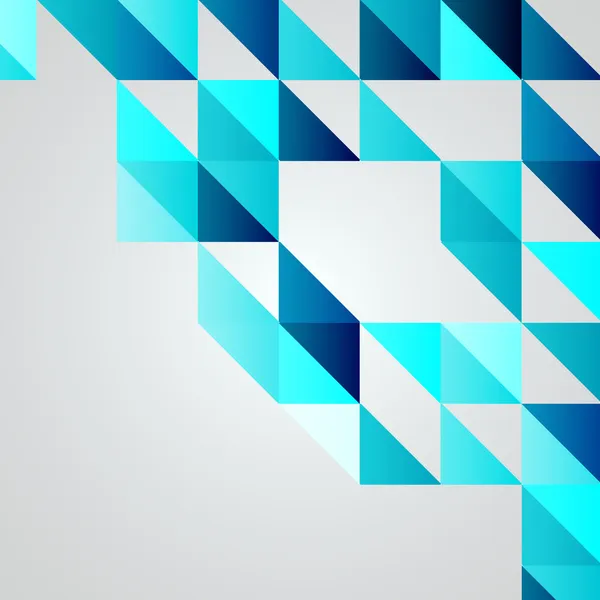 Blå mosaik vektor bakgrund — Stock vektor