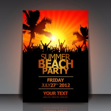 yaz plaj partisi el ilanı