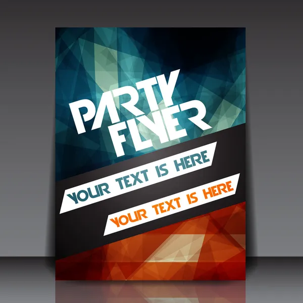 Party Flyer — Stockvector