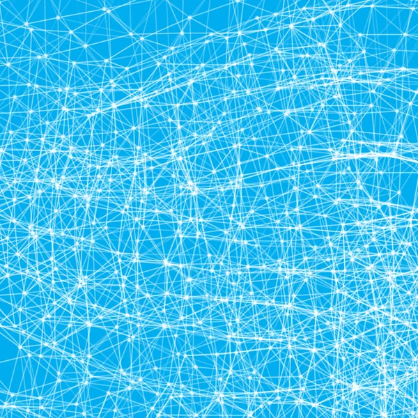 未来の抽象的なブルー現代線 background.vector 図 — ストックベクタ