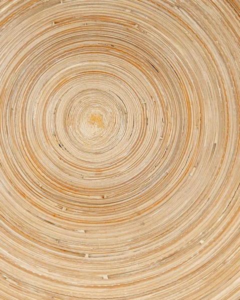 O fundo abstrato concêntrico com textura de madeira — Fotografia de Stock