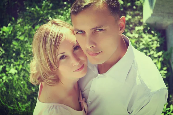 A loving young couple — Stock Photo, Image