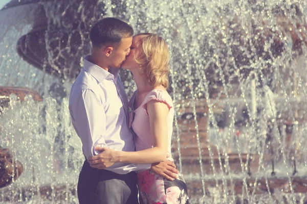 A loving young couple — Stock Photo, Image