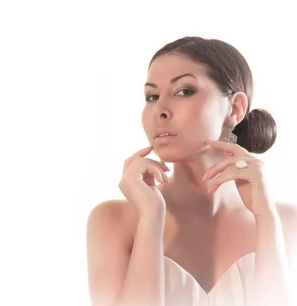 Portrait of a beauty woman — Stock Photo, Image