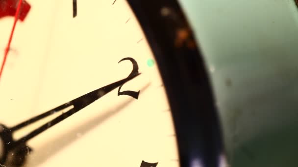 Крупним планом годинник — стокове відео