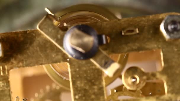 Clock mechanism — Stock Video