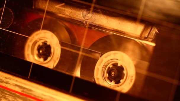 Аудіо касети — стокове відео
